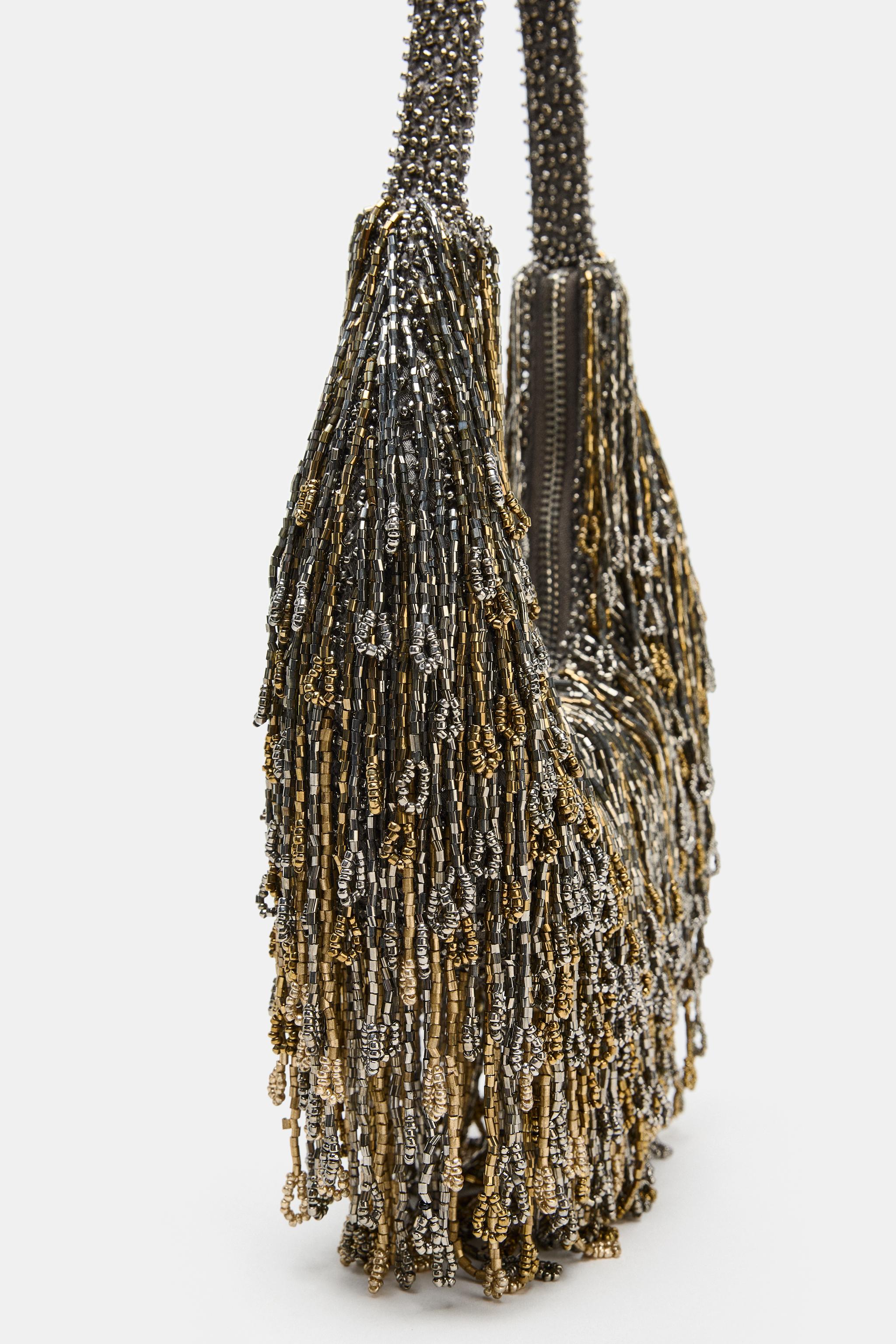 FRINGED SHOULDER BAG